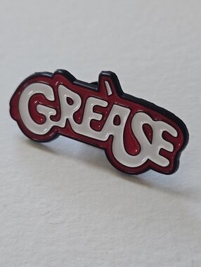 GREASE Logo Enamel Pin